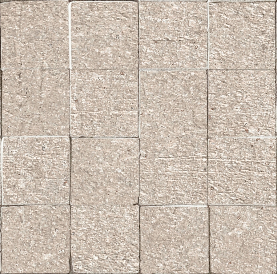 Kronos Керамогранит Terra Crea Corda Mosaico 7,5X7,5 rettificato 30x30