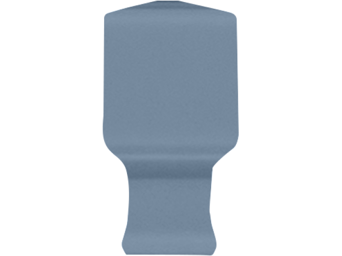 На изображении товар CERAMICHE GRAZIA Угловой элемент ELEGANCE ANGOLO BORDURA 1,5X3,5 STORM MATT от официального представителя в Москве