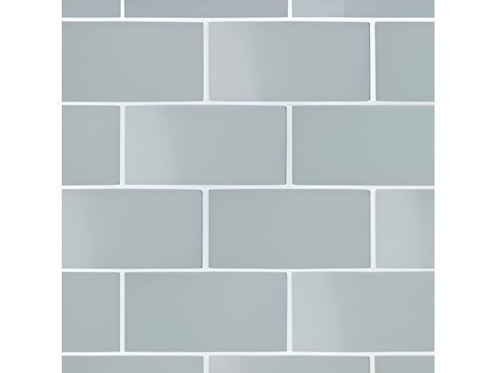 На изображении товар Micro. Керамогранит Microtiles Subway Mix Glaze Azure 30,1X30,1 от официального представителя в Москве