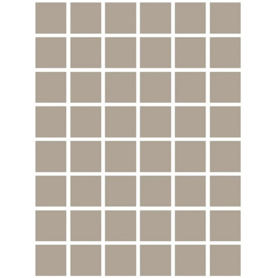 Etruria Керамогранит Xxs Quadrato 5X5 Su Rete Monocolore Grigio