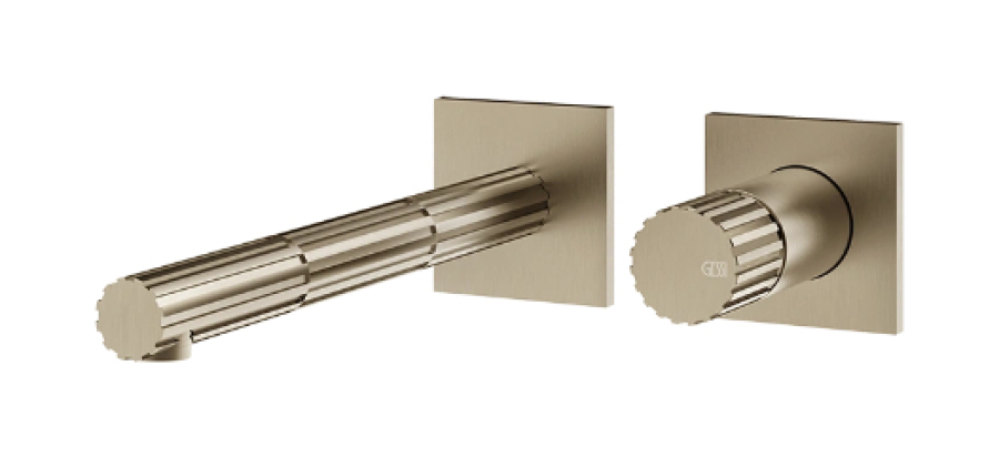 Смеситель для раковины, Gessi Incastri, 75088-149, длина излива 224 мм, цвет Finox Brushed Nickel