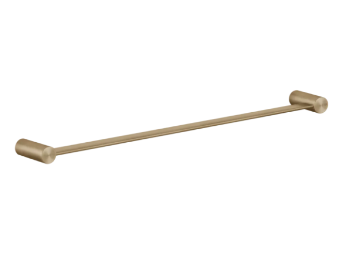 На изображении товар Полотенцедержатель Gessi316, настенный, L600 мм, цвет Warm Bronze Brushed PVD от официального представителя в Москве