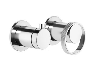 Смеситель для ванны/душа Gessi Anello, настенный, на 2 выхода, встраиваемый, цвет хром