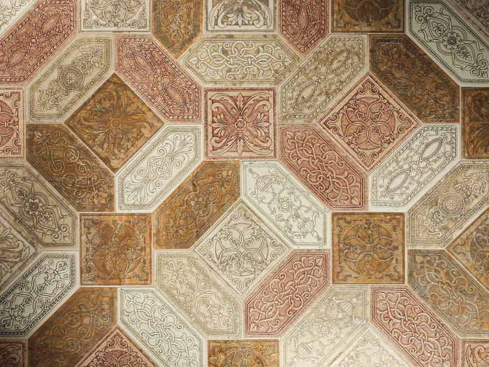 На изображении товар Akros Venezia Камень Decorative Art Venetia Biancone Giallo reale Travertino classico Botticino от официального представителя в Москве