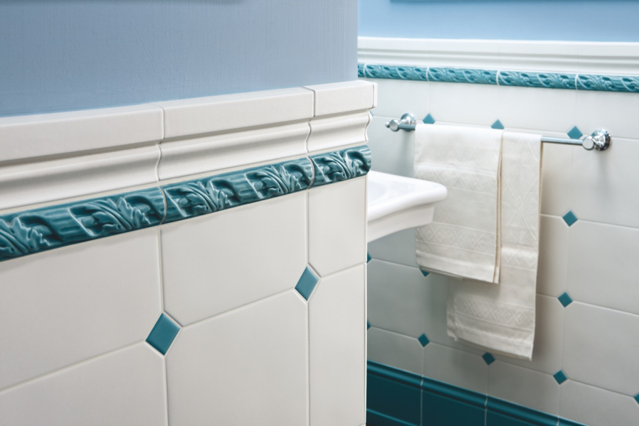 CERAMICHE GRAZIA Вставка AMARCORD TOZZETTO 3X3 BIANCO MATT - изображение 1