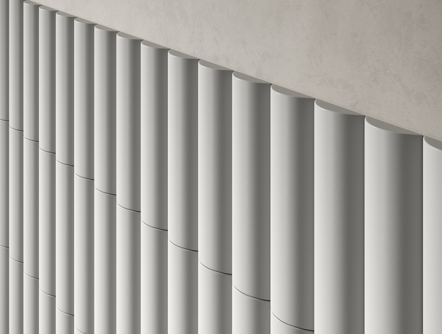 Terratinta Ceramics керамогранит Lagom Matt White 10x30 Curvy / 10.0 - изображение 1