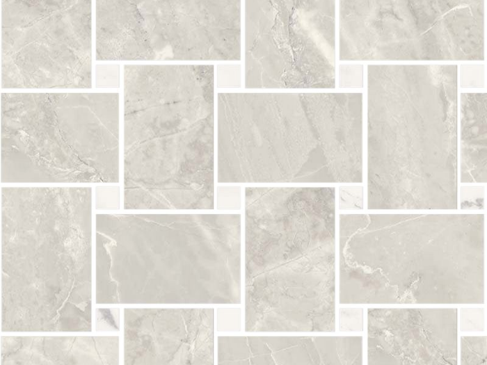 На изображении товар Santagostino Керамогранит Trumarmi Maxi Rete Tm-Silver Kry, 30x30 от официального представителя в Москве