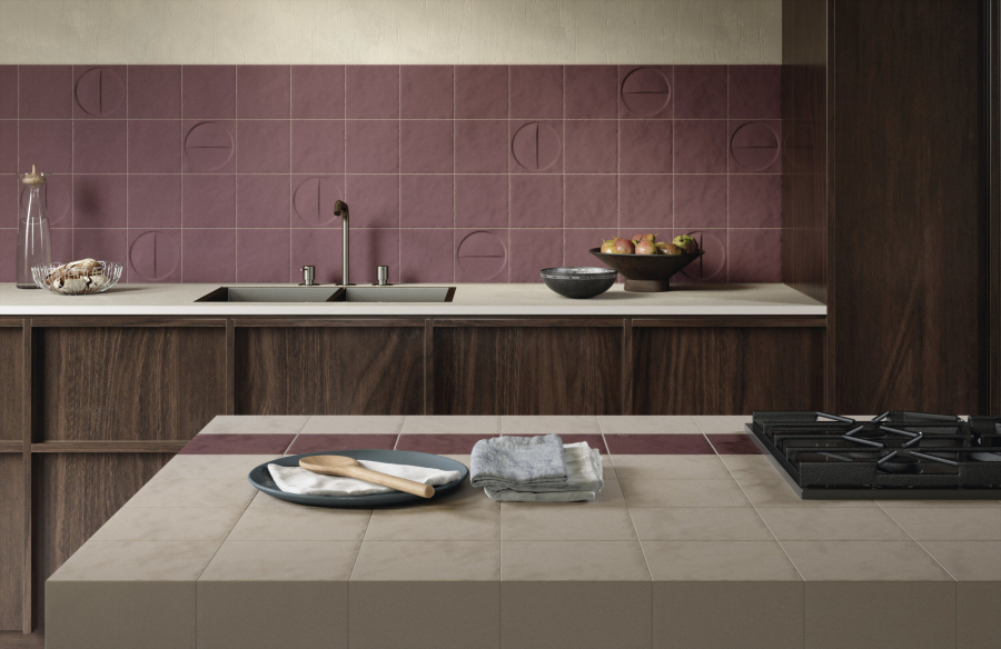 Iris ceramica Керамическая плитка Bottega D'arte Amaranto naturale 15x15 - изображение 1