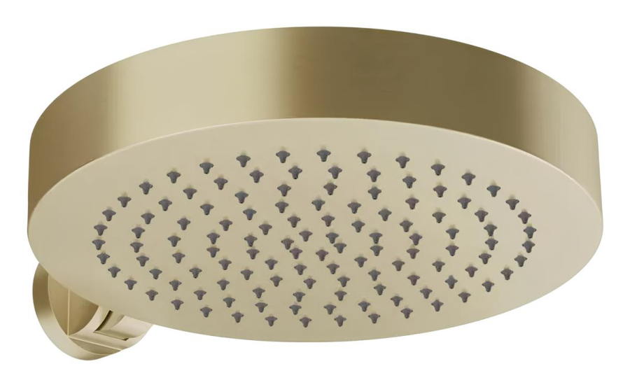 Верхний душ Gessi, Ø32 мм, с регулируемым углом наклона, для стойки 63209, 63210, цвет Brushed Brass PVD