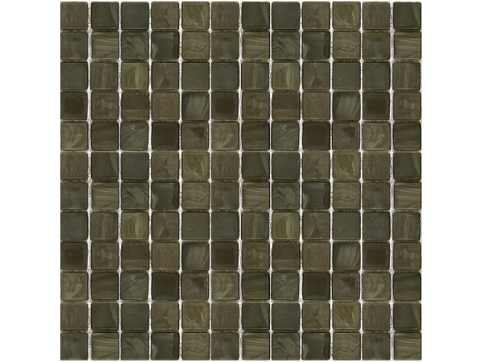 На изображении товар Sicis Стеклянная мозаика Pluma Siroco chips size 15x15 mm sheet size 295x295 mm от официального представителя в Москве