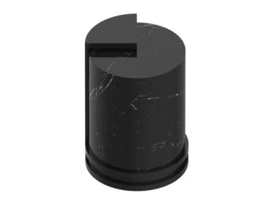 На изображении товар Запорный вентиль THG Le 9 Nero Marquina, цвет Brown bronze PVD от официального представителя в Москве