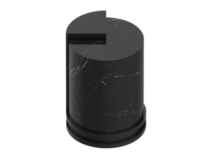 На изображении товар Запорный вентиль THG Le 9 Nero Marquina, цвет Brown bronze PVD от официального представителя в Москве