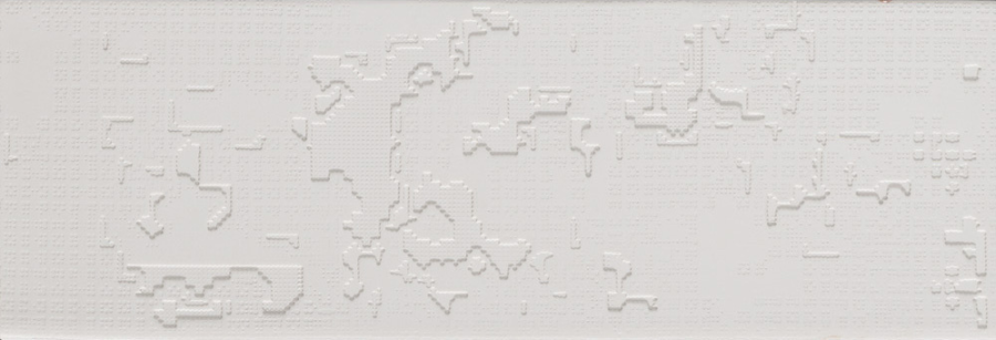 Mutina Керамогранит Bas Relief Cloud Relief Bianco 18x54