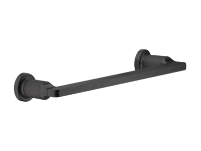 На изображении товар Полотенцедержатель Gessi Inciso L300 мм, настенный, цвет Aged Bronze от официального представителя в Москве