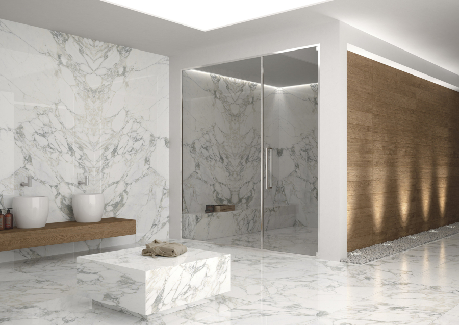 FMG Maxfine Керамогранит Marmi Arabescato prelucidato 75x75 - изображение 3