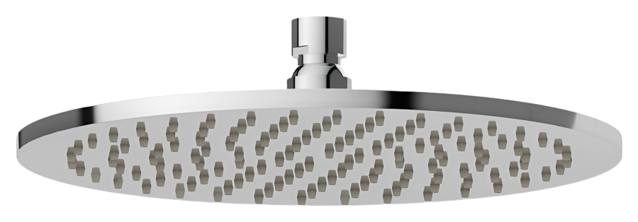 Верхний душ Newform, Ø250х8 мм, дождевая струя, без держателя, цвет Copper Satin