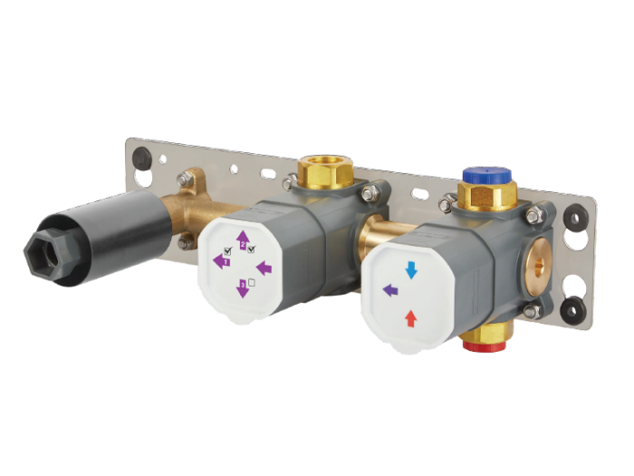 На изображении товар Скрытая часть Antonio Lupi Essentia, для смесителя для душа (не подходит для ES604), латунь от официального представителя в Москве