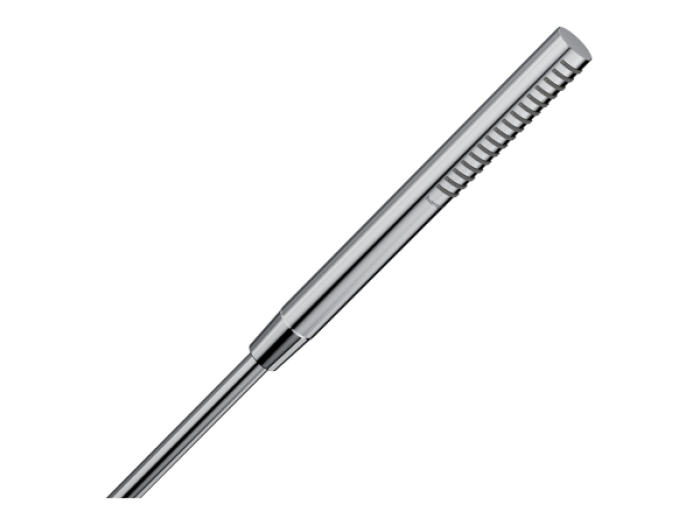 На изображении товар Душевая лейка Hansgrohe Pulsify S 100 1jet EcoSmart+, цвет хром от официального представителя в Москве