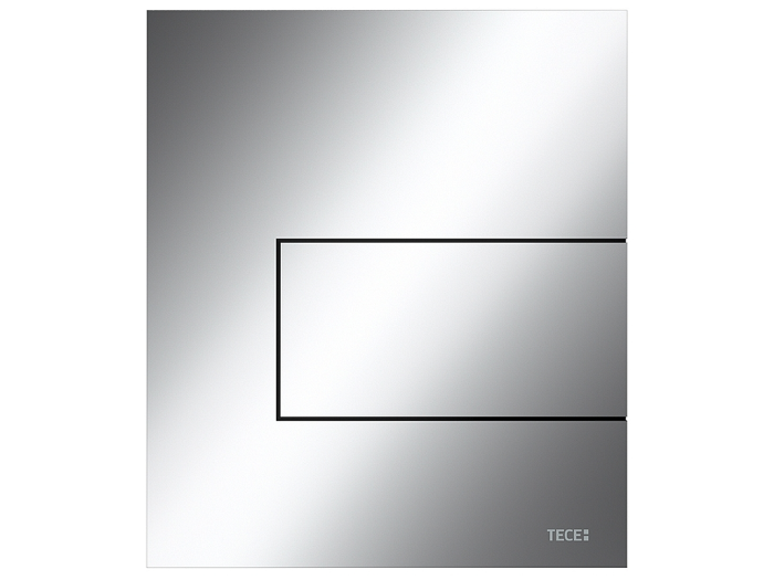 На изображении товар Панель смыва TECEsquare Urinal для писсуара, цвет хром глянцевый от официального представителя в Москве