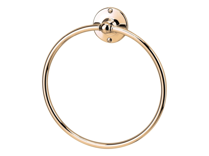 На изображении товар Полотенцедержатель-кольцо Devon&Devon Cavendish 215x240x34 мм, светлое золото от официального представителя в Москве