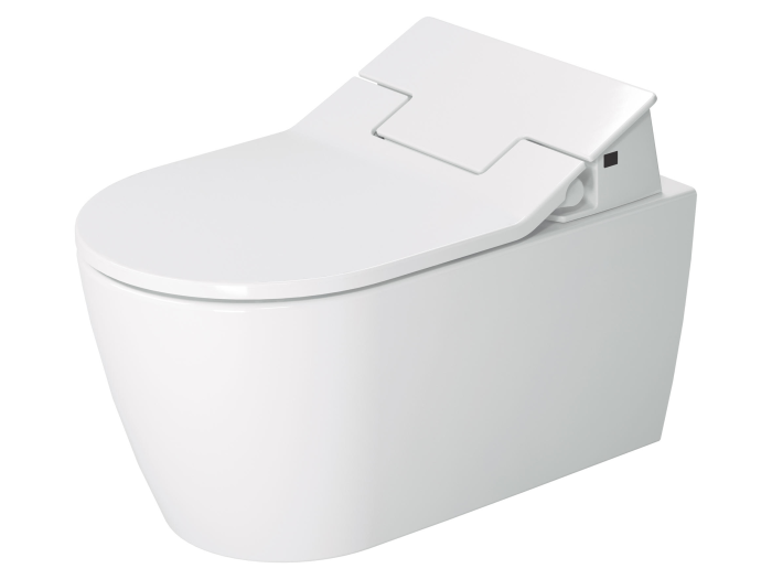 На изображении товар Унитаз Duravit Bento Starck Box подвесной, 370 х 570 мм, подходит для SensoWash, цвет белый от официального представителя в Москве