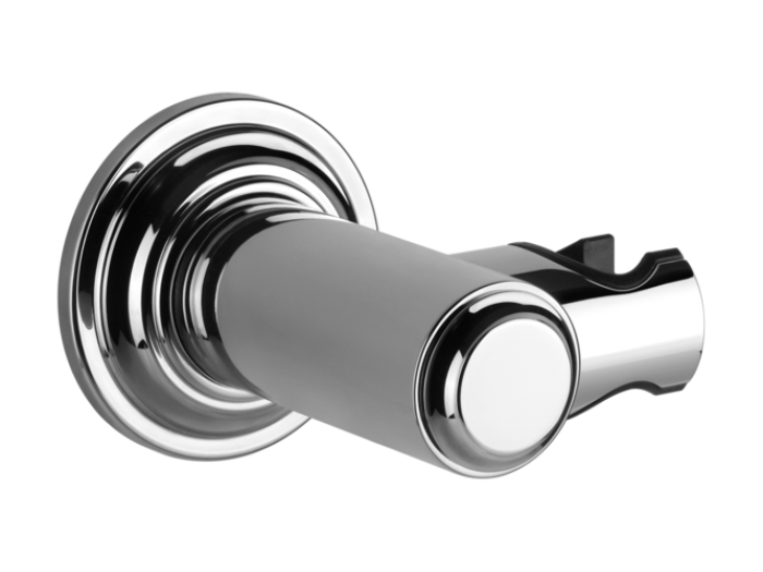 На изображении товар Держатель душевой лейки Gessi Venti20, поворотный, цвет Chrome от официального представителя в Москве