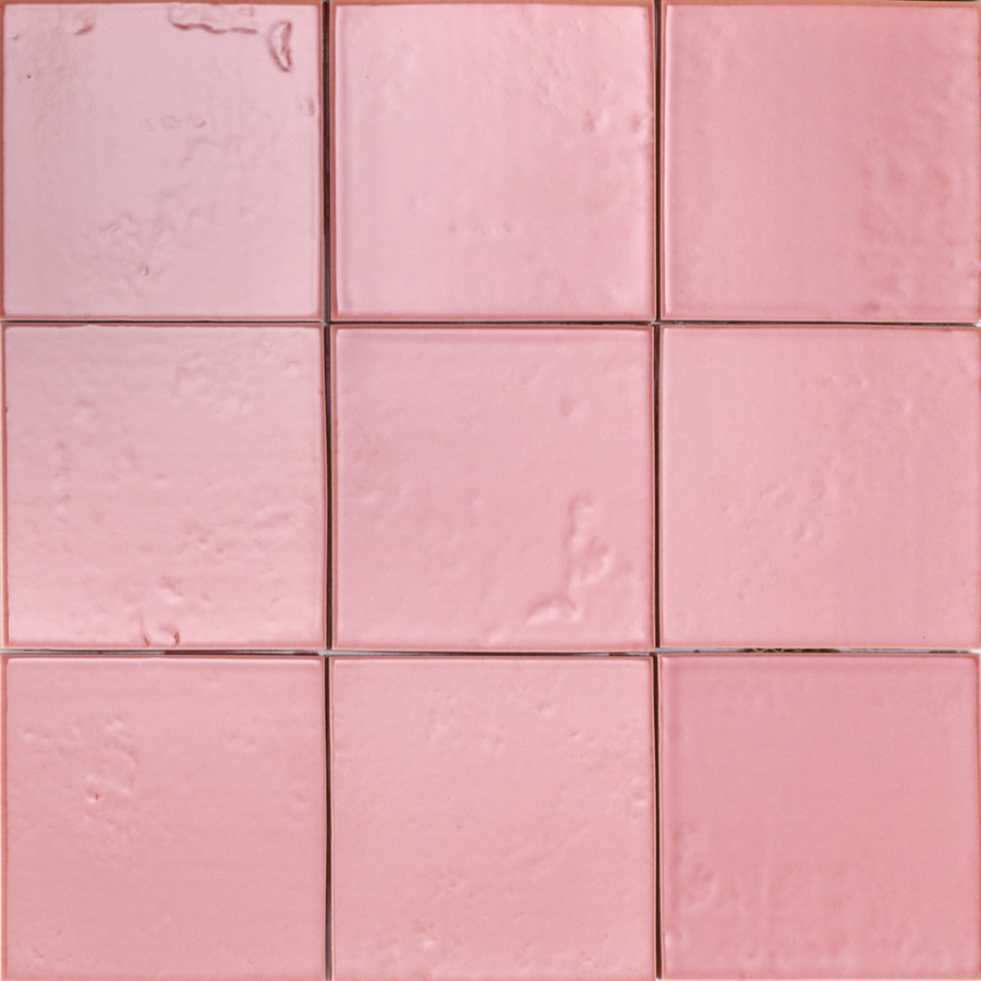 Sartoria Керамическая плитка Artigiana I Quadrati 02 Rosa Glossy 11x11