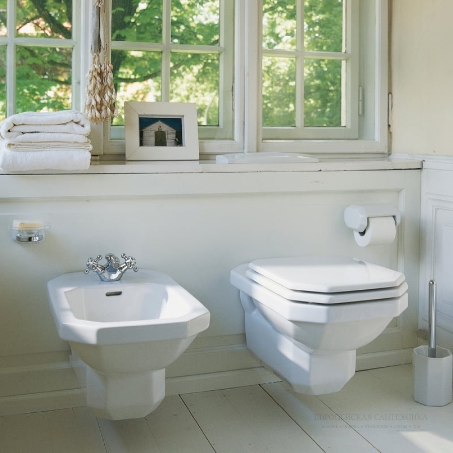 Унитаз Duravit Series 1930 подвесной, 580х355 мм, цвет белый глянцевый - изображение 7