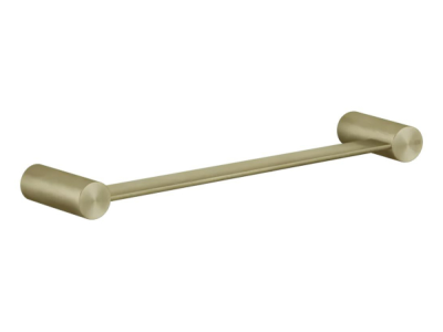 На изображении товар Полотенцедержатель Gessi316, настенный, L300 мм, цвет Brushed Brass PVD от официального представителя в Москве