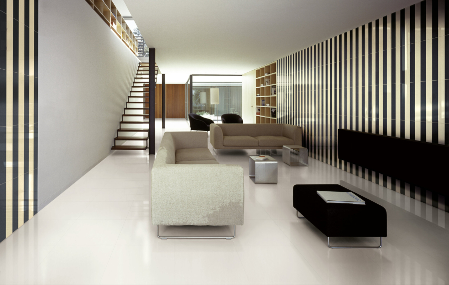 FMG Керамогранит Chromocode3D Titanium white lucidato 100x100 - изображение 1