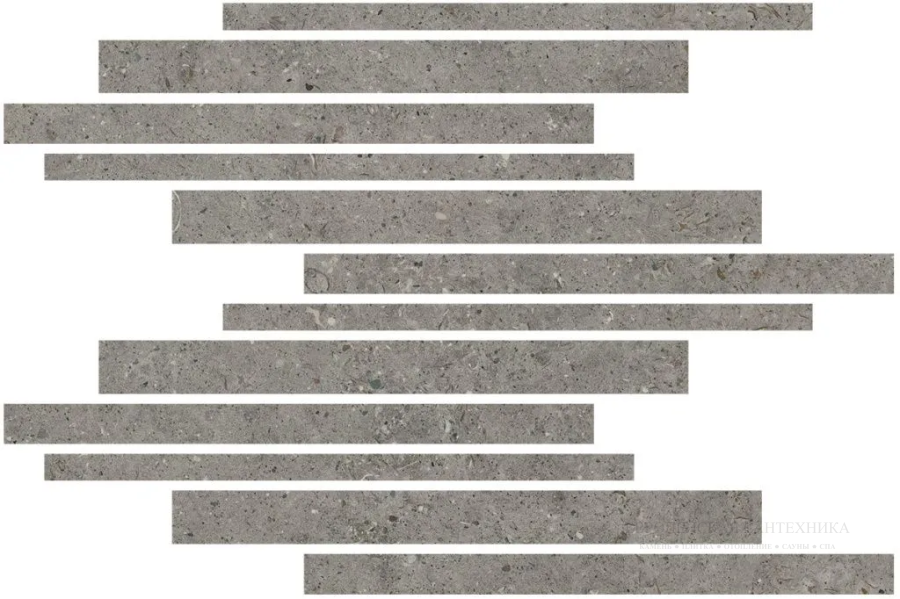 Living Ceramics Керамогранит Bera&Beren Dark grey Muretto Mosaic Anti-slip 29,8x29,8