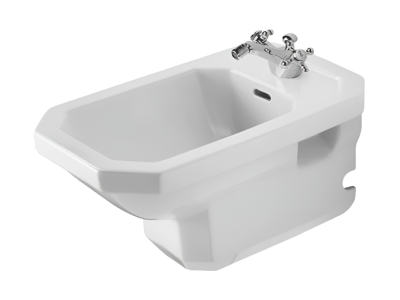 Биде Duravit Series 1930 подвесное, 585х360 мм, с 1 отверстием под смеситель, цвет белый глянцевый