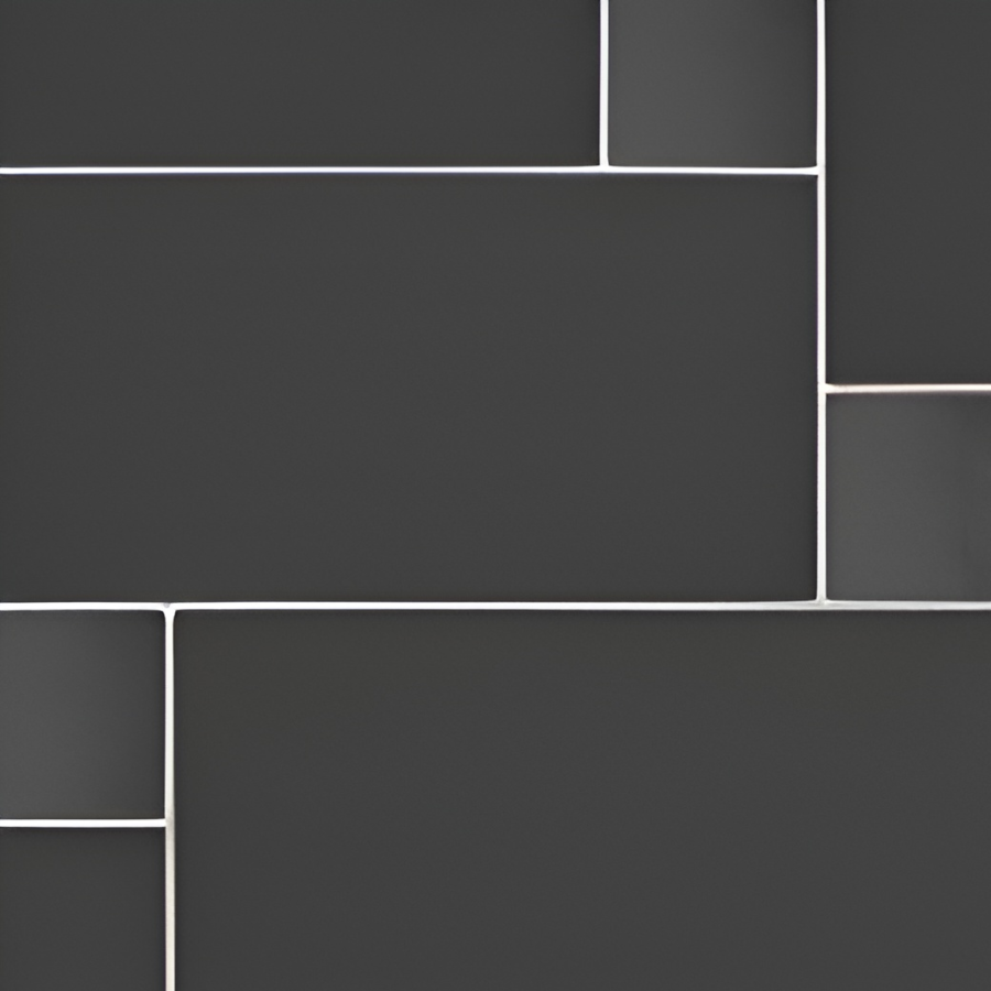 Micro. Керамогранит Microtiles X4 Old Mix Glaze Black 19,4x35,1