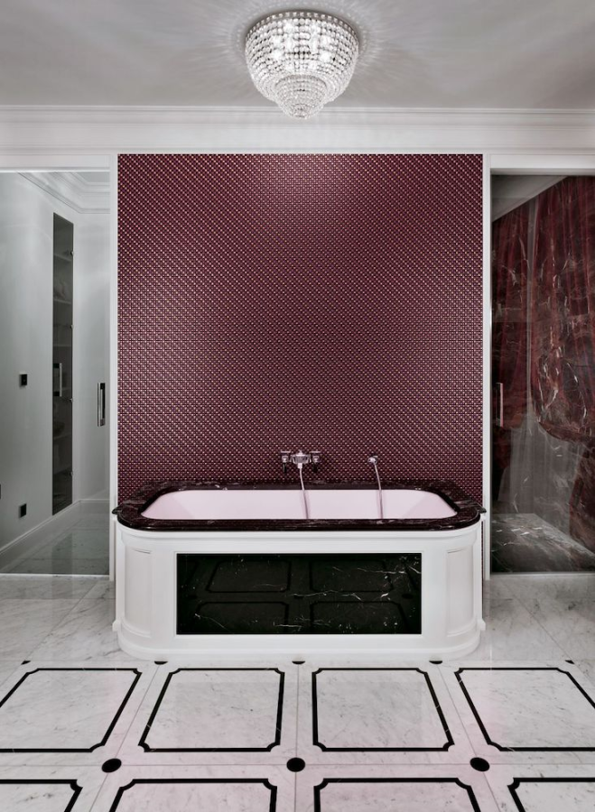 Appiani Керамическая мозаика Textures Dama Geo 002 30x30 (1.2) - изображение 8