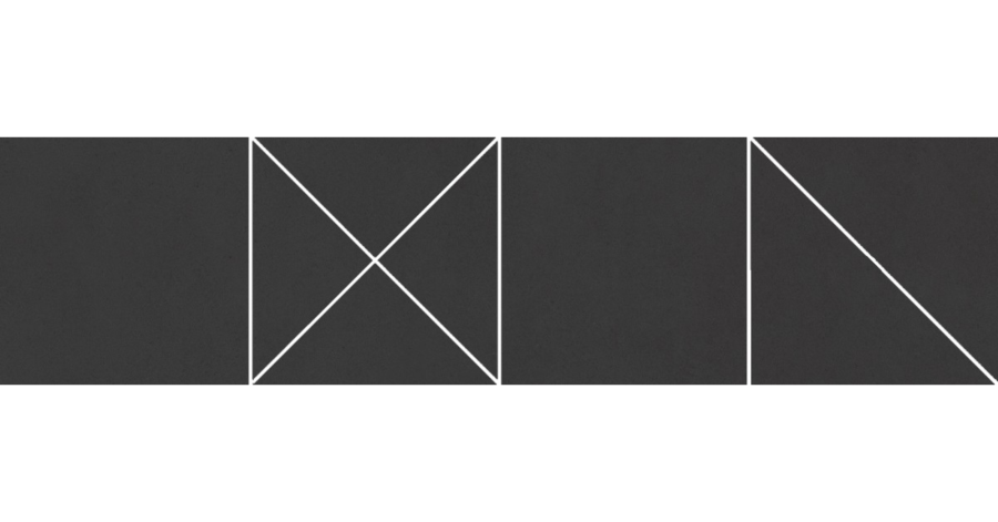 Living Ceramics Керамогранит Cava Pattern 3 Black Natural 7,3x29,8