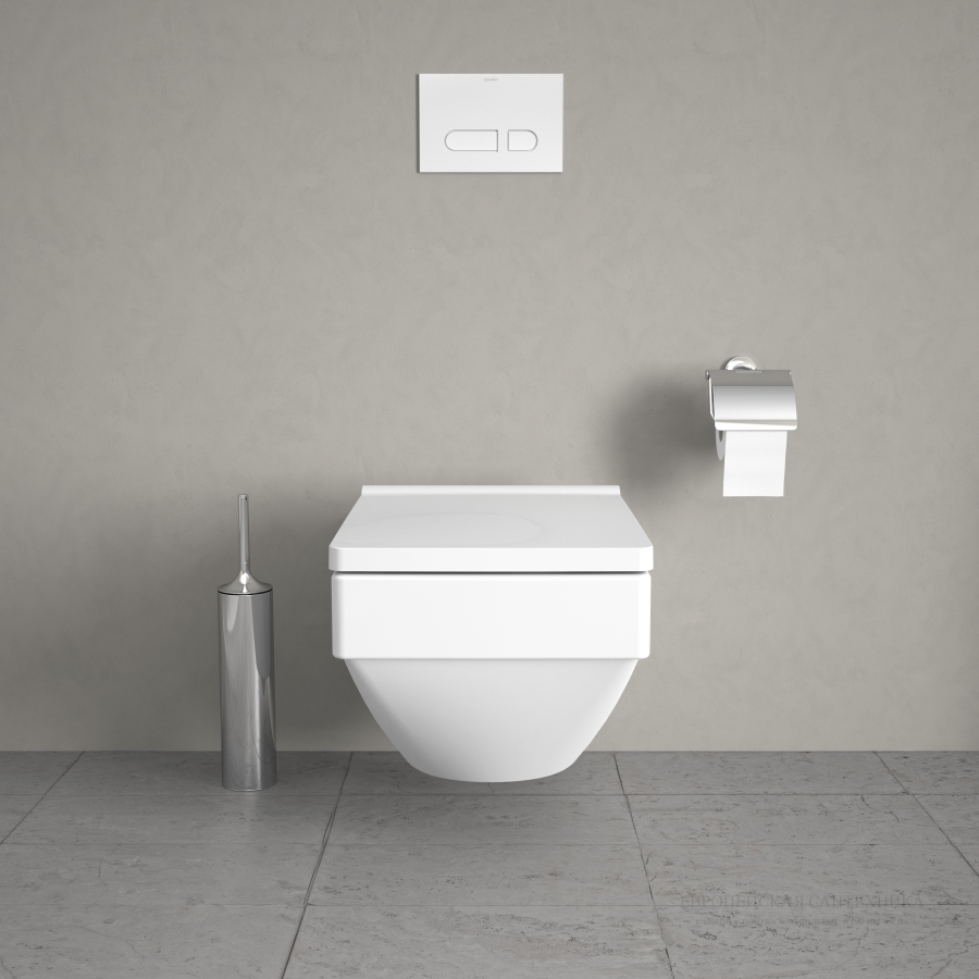 Сиденье с крышкой Duravit Vero Air с механизмом плавного опускания soft close, 378х469 мм, цвет белый - изображение 9