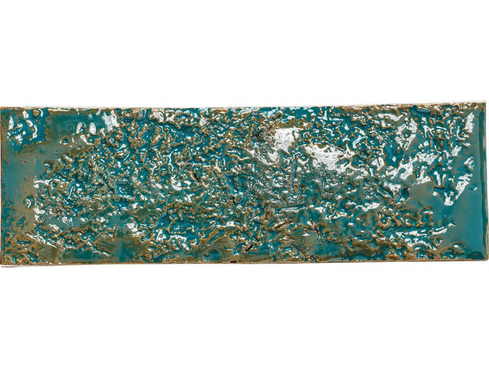 На изображении товар Mutina Керамическая плитка Chamotte Mono Verde 7,5x21,3 от официального представителя в Москве