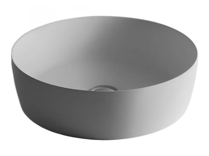 На изображении товар Раковина Antonio Lupi Catino ø 430 мм накладная, цвет белый от официального представителя в Москве