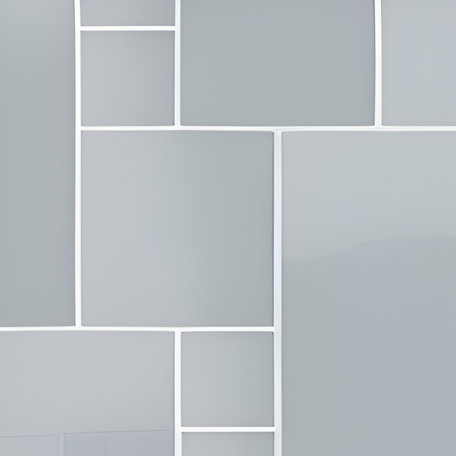 Micro. Керамогранит Microtiles X4 Offset Glaze Azure 35,1x30,1