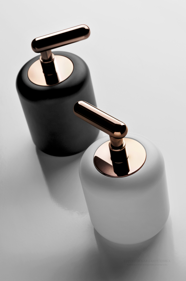 Дозатор Gessi Goccia, настольный, цвет White/Copper Brushed Ghrc - изображение 1
