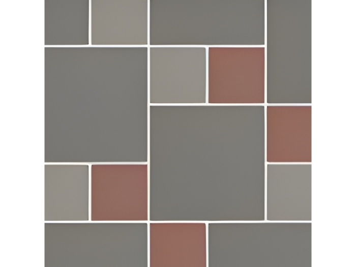 На изображении товар Micro. Керамогранит Microtiles X4 Double Mix Grey/Mud/Klinker 25,6x35,1 от официального представителя в Москве