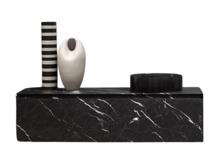 На изображении товар Тумба под раковину Antonio Lupi Pantarei_Stone, 1800х470х375 мм, c 3 ящиками от официального представителя в Москве