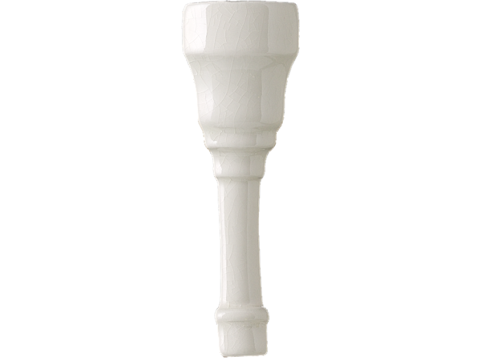 На изображении товар CERAMICHE GRAZIA Угловой элемент BOISERIE ANGOLO FINALE 12X3 BIANCO MATT. от официального представителя в Москве