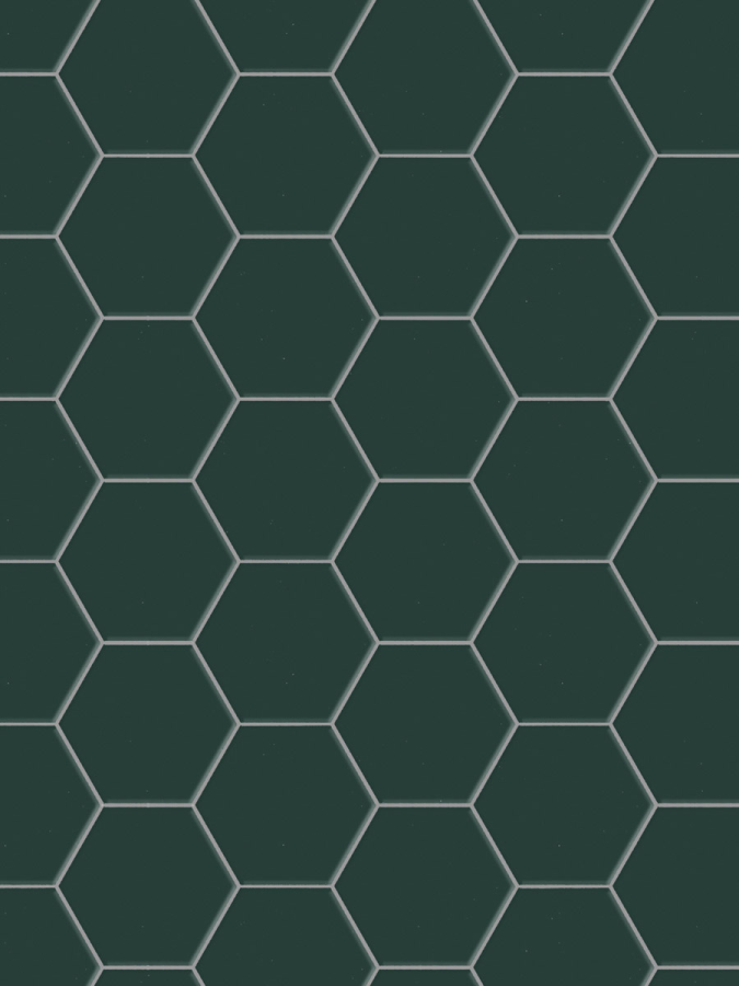 Terratinta Ceramics Керамогранит Hexa Floor Matt Green Echo Hexagon 14x16 / 8.5