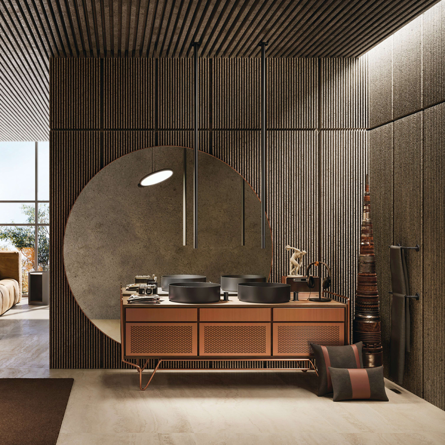 Полотенцедержатель Gessi Ingranaggio, L350 мм, цвет Black Metal Brushed PVD - изображение 2