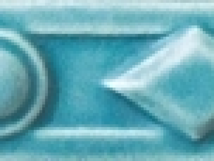 На изображении товар CERAMICHE GRAZIA Бордюр AMARCORD DIAMANTATO 3X20 DARK PAVONE MATT от официального представителя в Москве