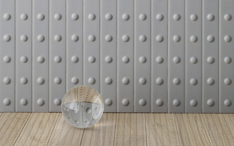 Mutina Керамическая плитка Punto Matt Up Grey 21X31,5 - изображение 1