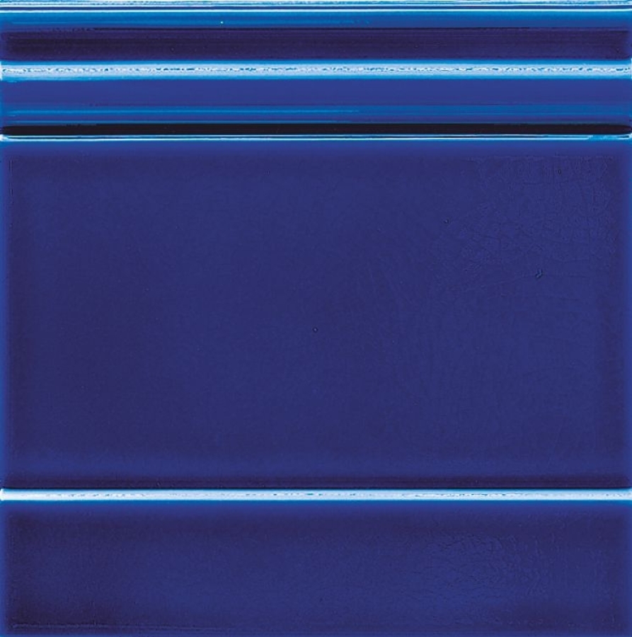 CERAMICHE GRAZIA Плинтус EPOQUE ZOCCOLO 20X20 DIAMANTATO COBALT CRAQUELE