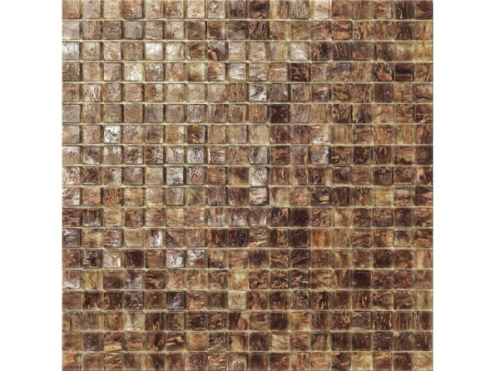 На изображении товар Sicis Стеклянная мозаика Firefly Malawi chips size 15х15 mm sheet size 295x295 mm от официального представителя в Москве