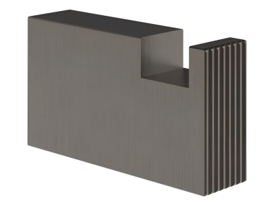 Крючок Gessi Inverso, 15x60x35h мм, настенный, цвет Black Metal Brushed PVD